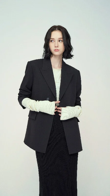 Shoulder Padded Blazer