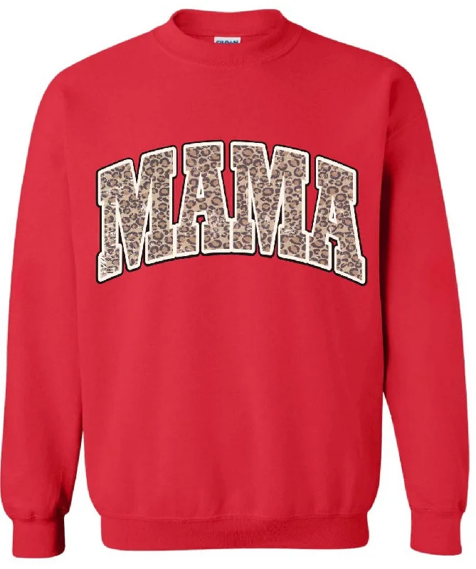 Fashionable clothing that fits every occasion   Cheetah Mama Crewneck Sweatshirt
