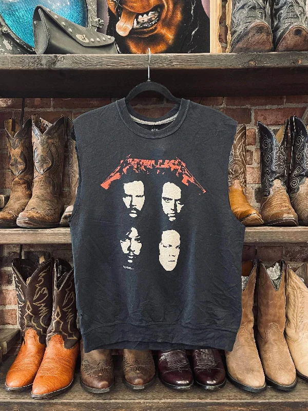Perfect fashion pieces for the busy woman   Chop Shop Metallica Sweatshirt Tank
