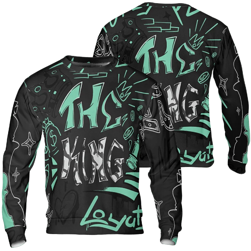 Timeless clothing pieces every woman should own NastyJamz Green Glow 3s Sweatshirt Match The King 3D All-Over Print Graffiti Timeless clothing pieces every woman should own NastyJamz Green Glow 3s Sweatshirt Match The King 3D All-Over Print Graffiti