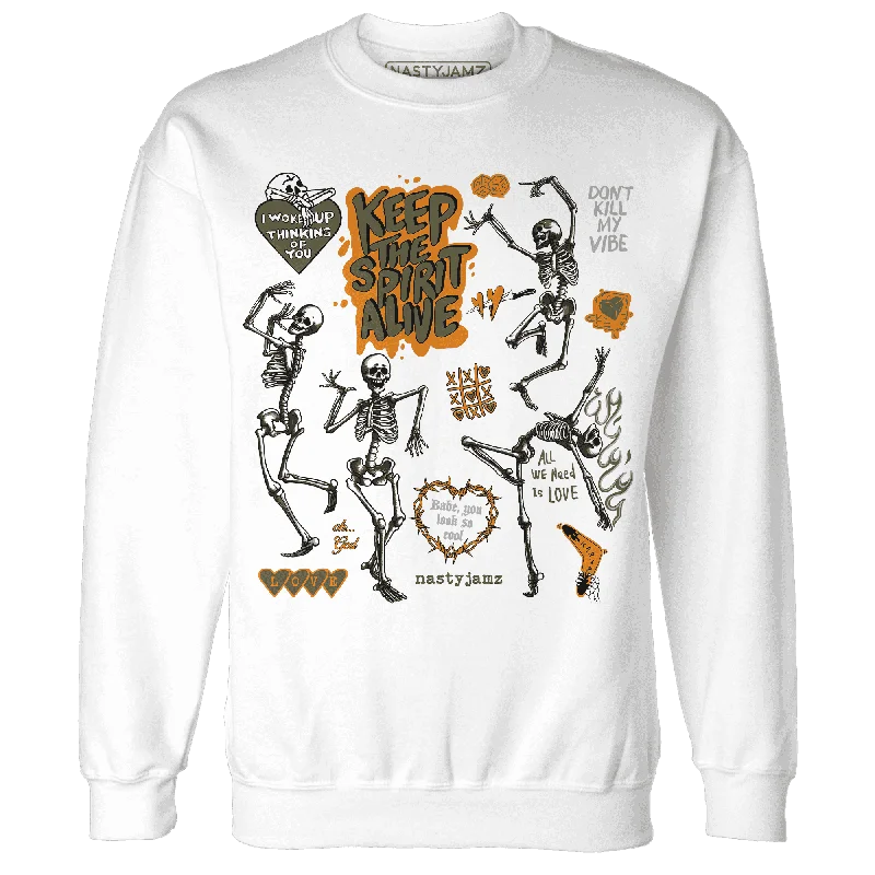 Bold fashion choices for the confident woman Olive 5s NastyJamz Sweatshirt Match Keep The Spirit Alive Bold fashion choices for the confident woman Olive 5s NastyJamz Sweatshirt Match Keep The Spirit Alive