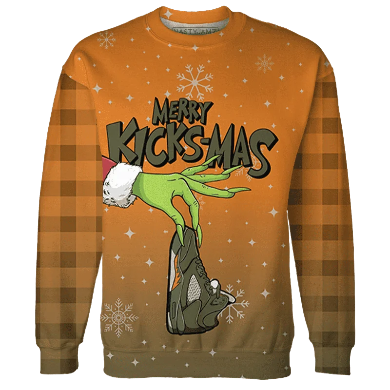 Classic pieces for a timeless wardrobe Olive 5s NastyJamz Sweatshirt Match Merry Kicksmas 3D Classic pieces for a timeless wardrobe Olive 5s NastyJamz Sweatshirt Match Merry Kicksmas 3D
