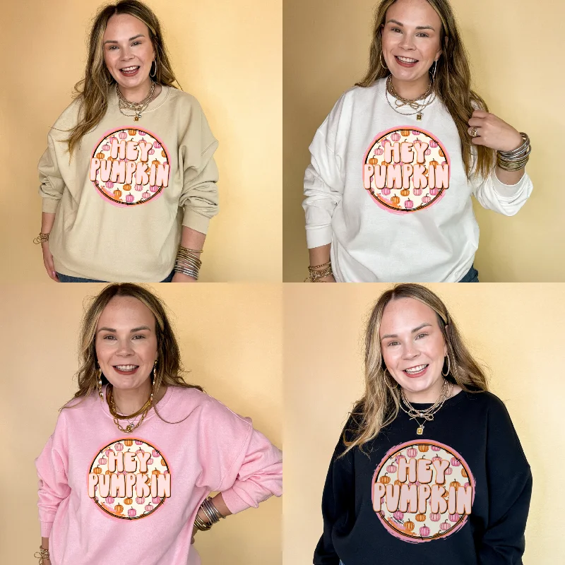 Get noticed with eye-catching women’s fashion Online Exclusive | Hey Pumpkin with Mini pink and Orange pumpkins Graphic Sweatshirt in Multiple Color Options Get noticed with eye-catching women’s fashion Online Exclusive | Hey Pumpkin with Mini pink and Orange pumpkins Graphic Sweatshirt in Multiple Color Options