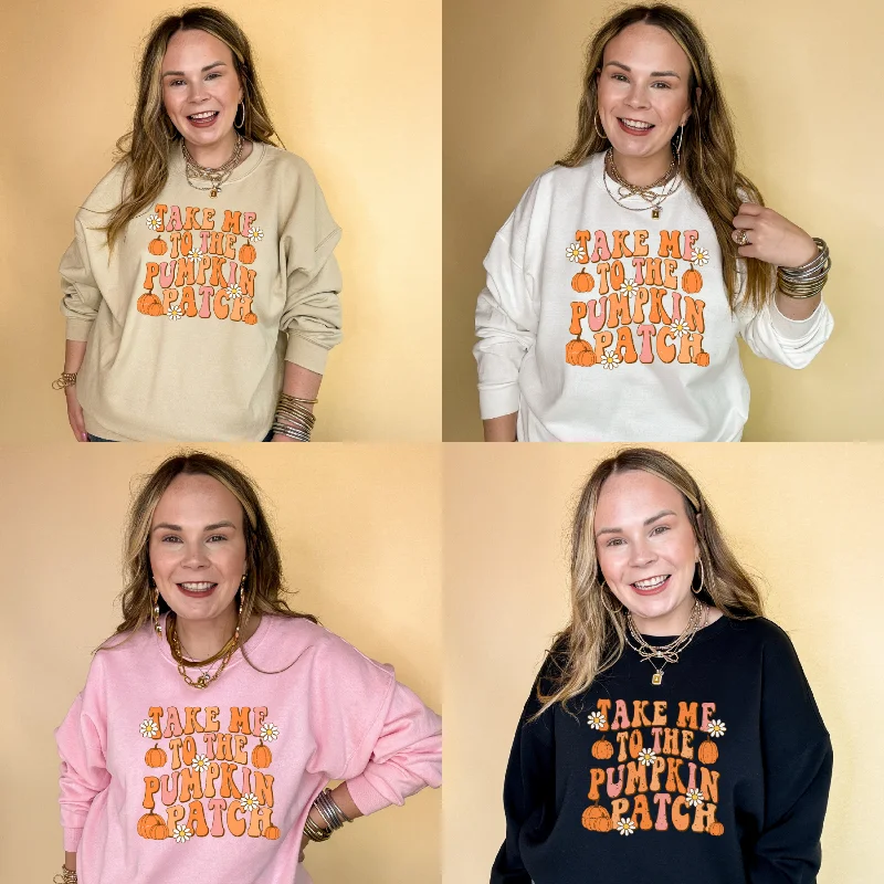 Get noticed with eye-catching women’s fashion Online Exclusive | Take Me to The Pumpkin Patch Graphic Sweatshirt with Flowers and Pumpkins in Multiple Color Options Get noticed with eye-catching women’s fashion Online Exclusive | Take Me to The Pumpkin Patch Graphic Sweatshirt with Flowers and Pumpkins in Multiple Color Options