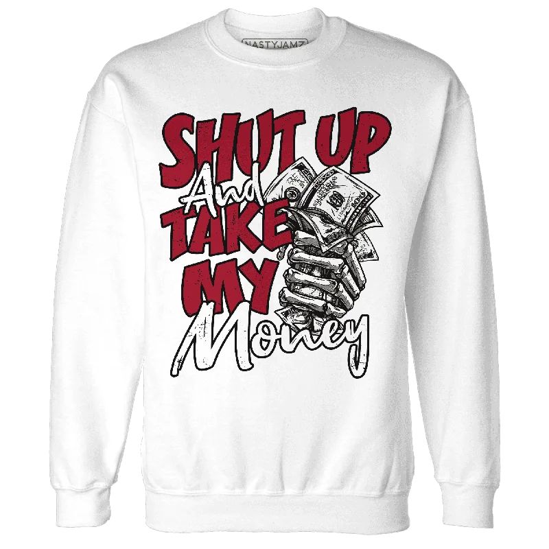 Trendy women’s clothing for every season Retro Red Taxi 12s Sweatshirt Match Shut Up Trendy women’s clothing for every season Retro Red Taxi 12s Sweatshirt Match Shut Up