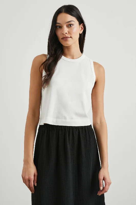 THE BOXY TANK - WHITE