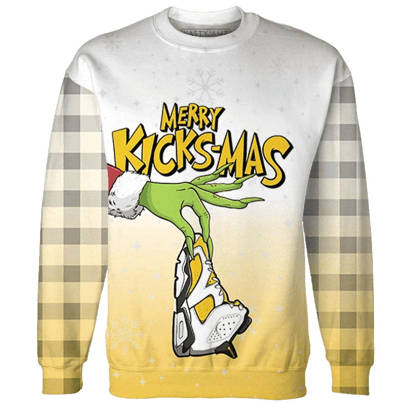 Stylish and comfortable outfits for women Yellow Ochre 6s NastyJamz Sweatshirt Match Merry Kicksmas 3D Stylish and comfortable outfits for women Yellow Ochre 6s NastyJamz Sweatshirt Match Merry Kicksmas 3D