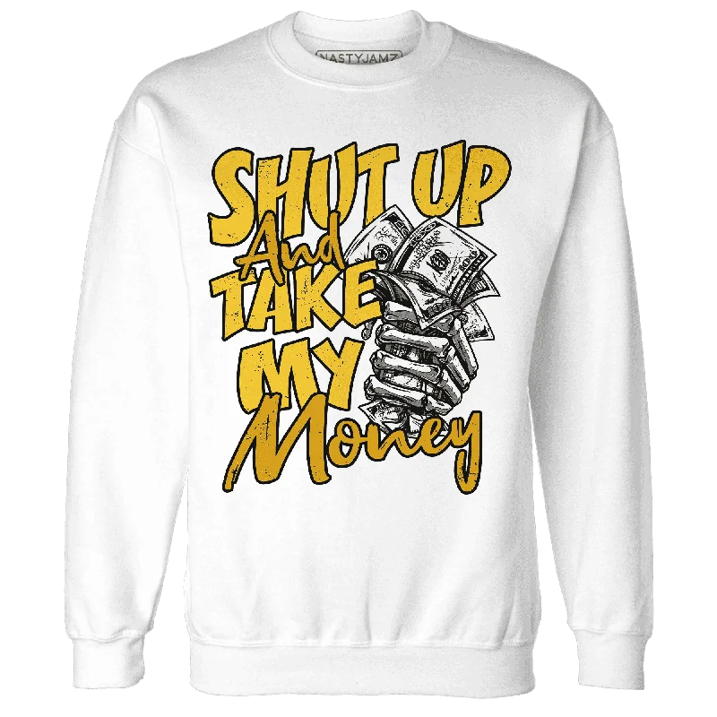 Versatile fashion for every type of woman Yellow Ochre 6s Sweatshirt Match Shut Up Versatile fashion for every type of woman Yellow Ochre 6s Sweatshirt Match Shut Up