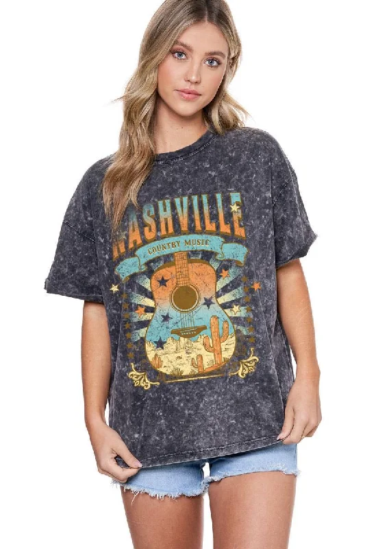 Zutter Nashville Cactus Guitar Tee